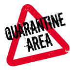 quarantäne bereichsstempel 88229790