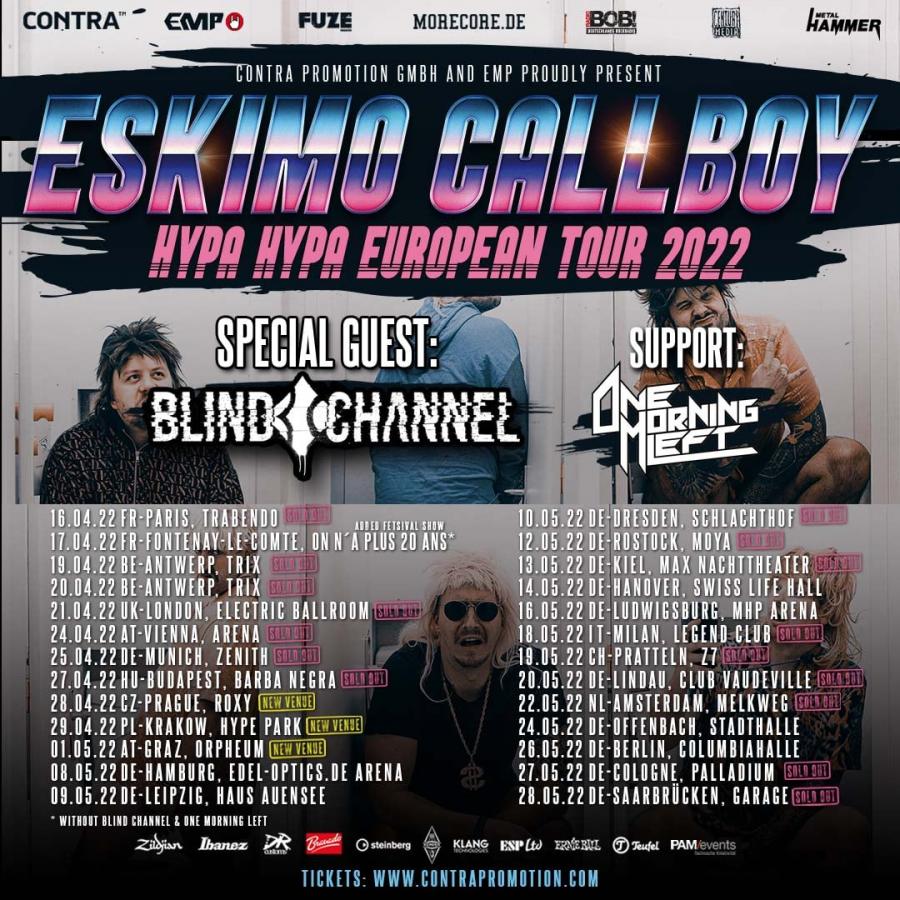 Eskimo Callboy Tour