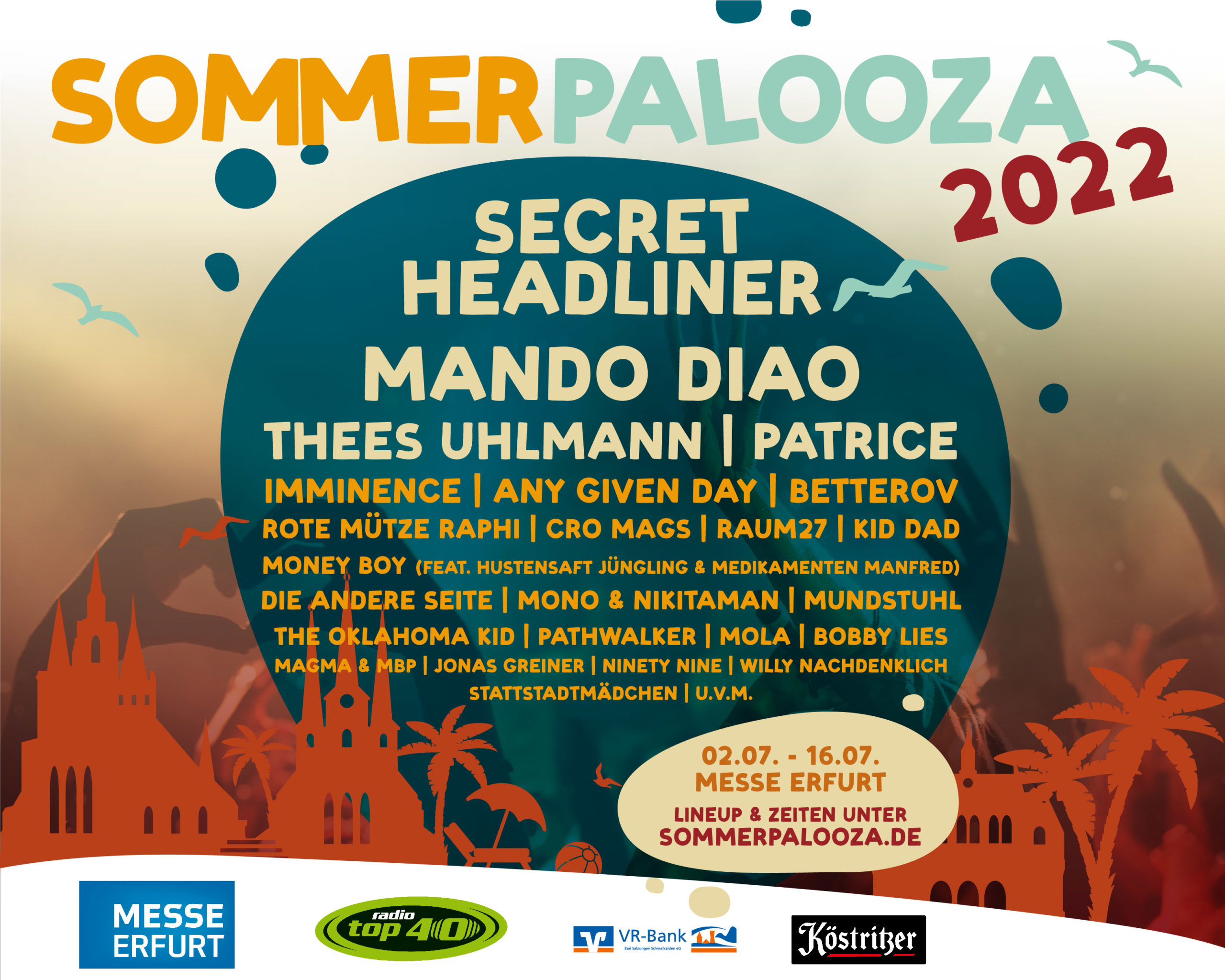 SommerPalooza Plakat Facebook Secret Headliner scaled