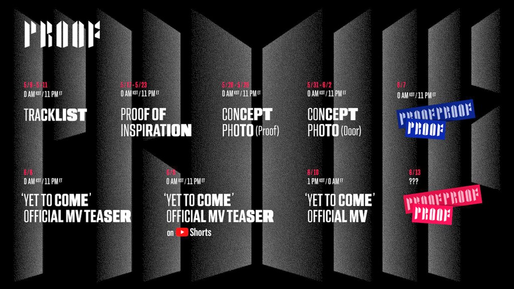 BTS Comeback mit "Proof" - Das wissen wir über das neue Album.