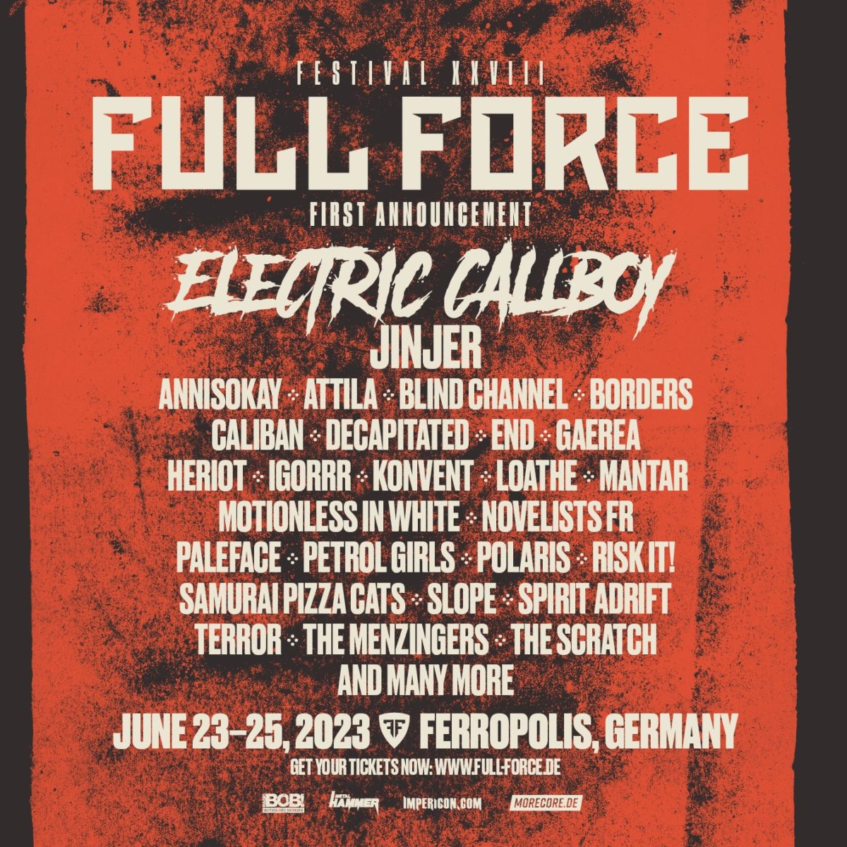 Full Force Festival: Die Ersten Bands FÜr 2023