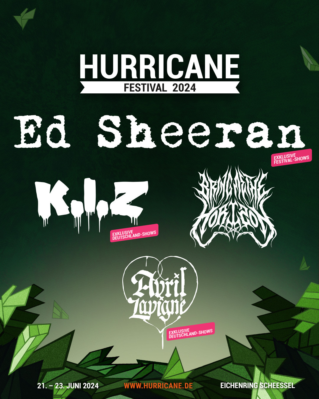 Hurricane Festival 2024 Poster