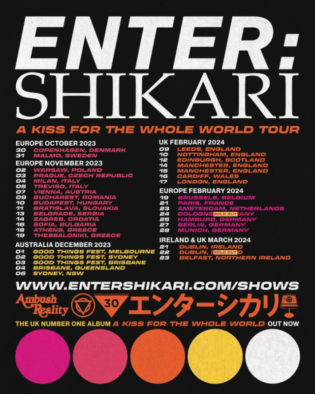 Enter Shikari Tourplakat