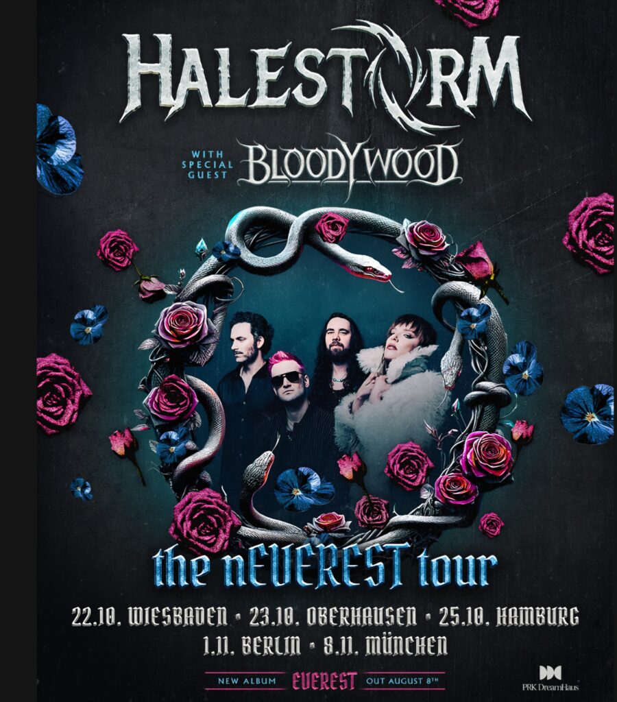 Halestorm Tour Artwork 