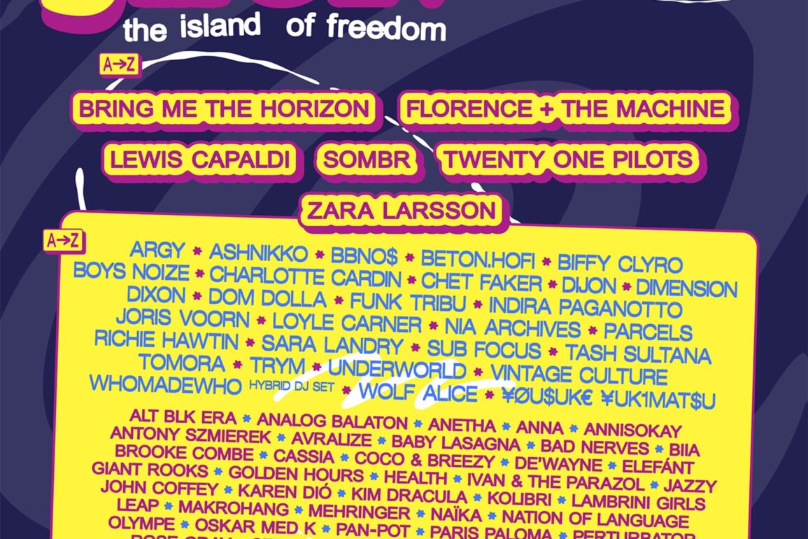 Sziget Festival 2026 zweite Bandwelle