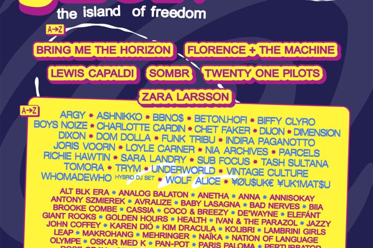 Sziget Festival 2026 zweite Bandwelle