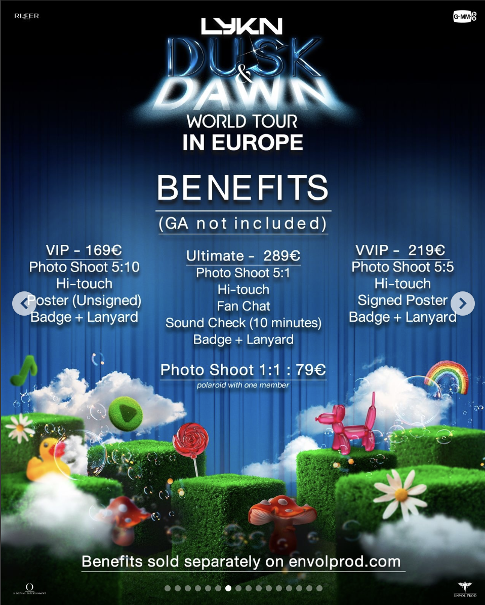 LYKN in Deutschland mit Europa Tour Benefits