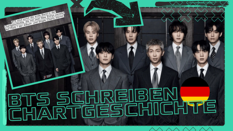 BTS feiern mit „ARIRANG“ und „SWIM“ einen historischen Charterfolg in Deutschland
