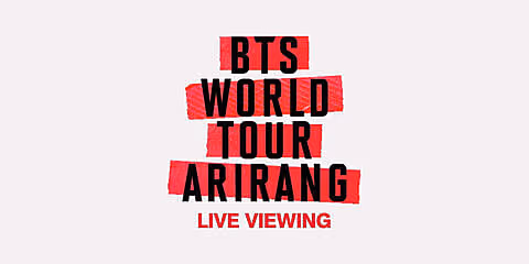 BTS WORLD TOUR ARIRANG LIVE VIEWING