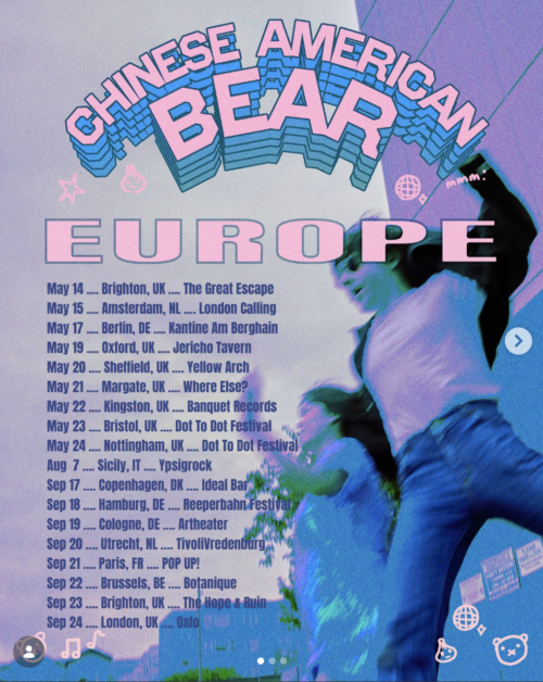 Chinese American Bear in Deutschland Tourdaten