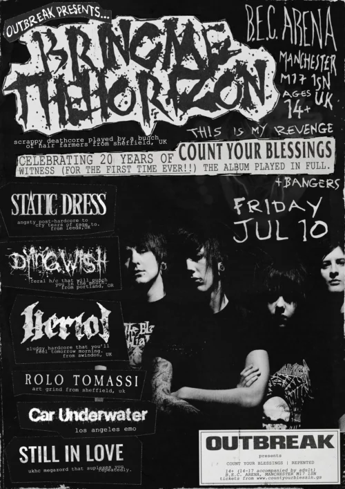 Bring Me The Horizon beleben ihr Debüt neu: „Count Your Blessings | Repented“ erscheint im Juli 2026