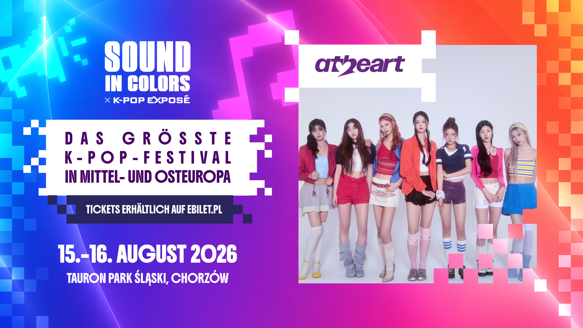 AtHeart beim Sound of Colors in Polen