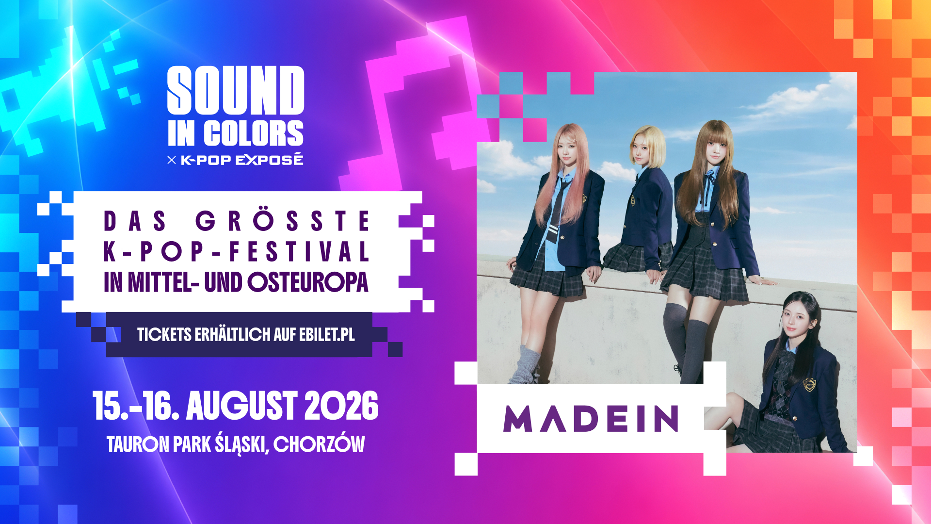 MadeIn beim Sound of Colors in Polen
