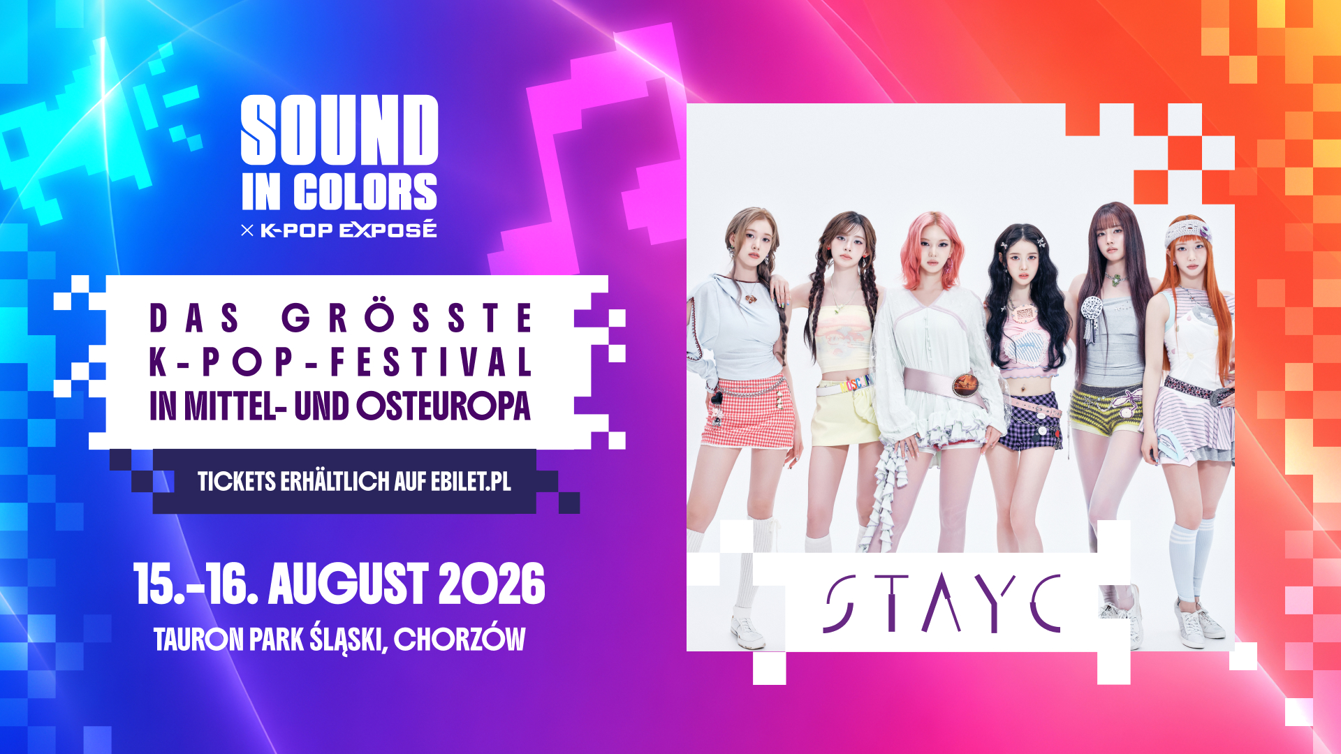 Stayc beim Sound of Colors in Polen