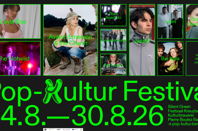 Pop-Kultur Festival 2026 in Berlin