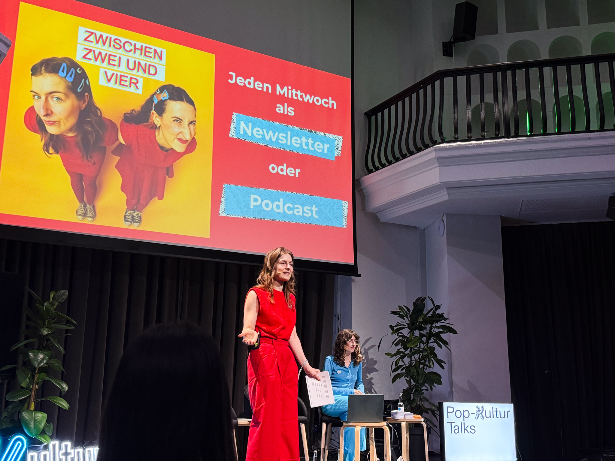 Zwischen Zwei und Vier beim Pop-Kultur Festival 2026